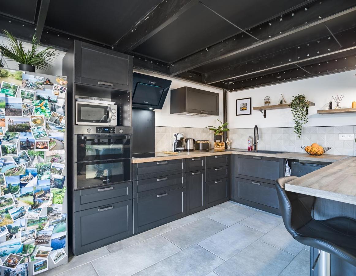 Apartamento Loft avec jardin et parking privé Troyes Exterior foto